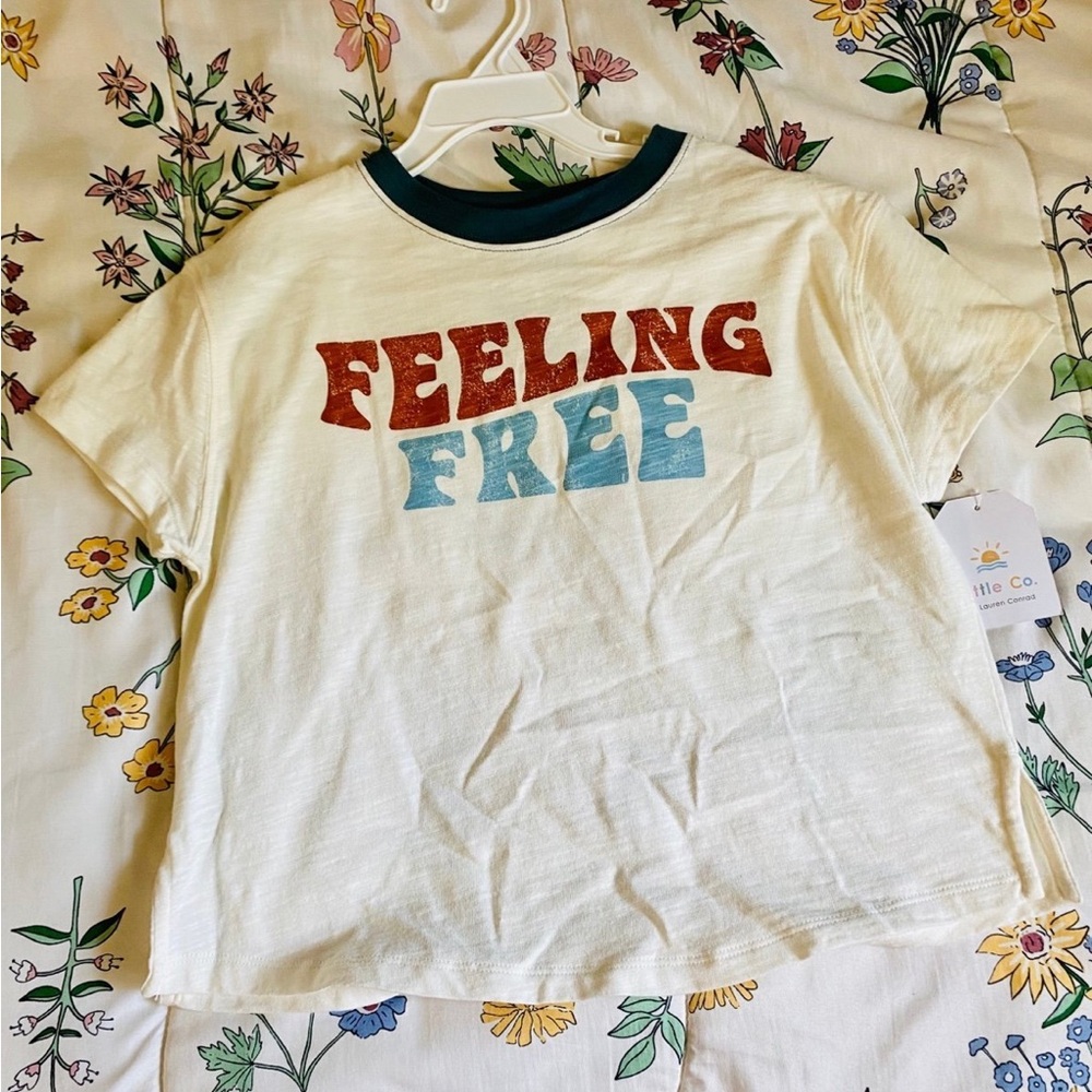 Little co feeling free Relaxed Tee 4y